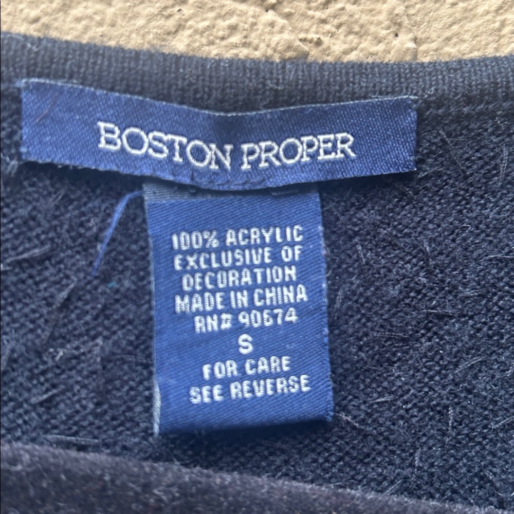 🎉2X HOST PICK🎉 Boston Proper Black Sequin Sweater Dress - Picture 4 of 4